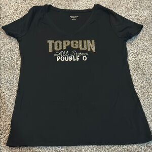 Top Gun All Stars Black T-Shirt